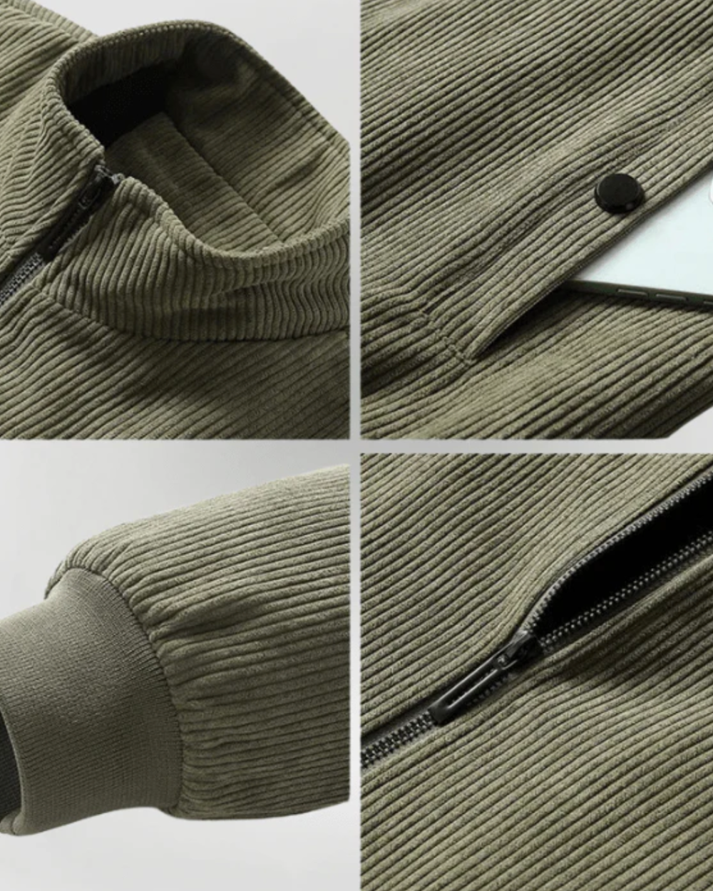 Remco | Chaqueta cómoda de pana