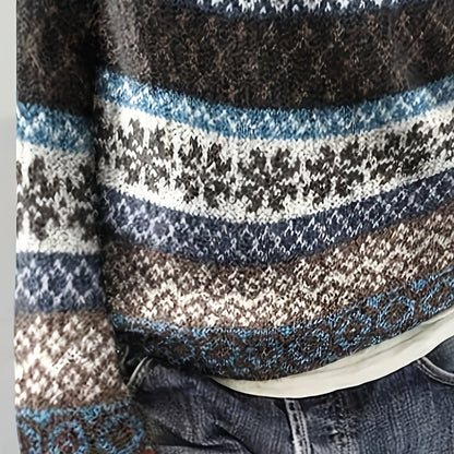 Artic - Jersey de lana merina con estampado