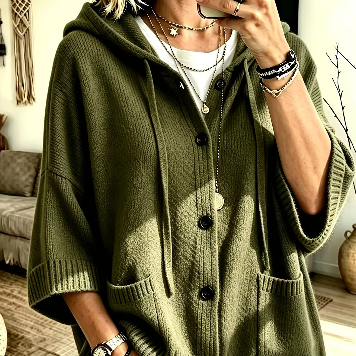 Teresa - cardigan de lana merina