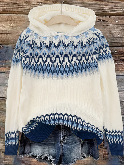 Nerea - Jersey con Capucha - Jacquard