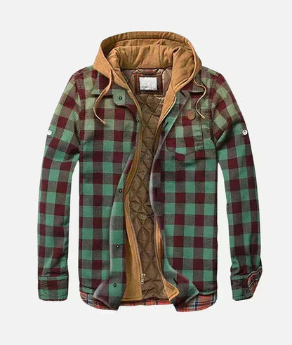 Roger™ | Warme vintage jas met capuchon