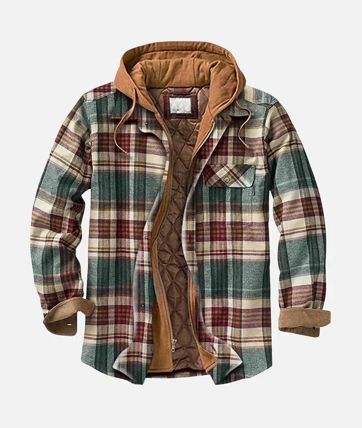 Roger™ | Warme vintage jas met capuchon
