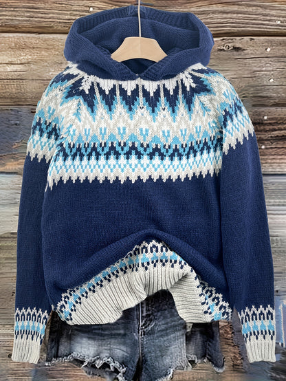 Nerea - Jersey con Capucha - Jacquard