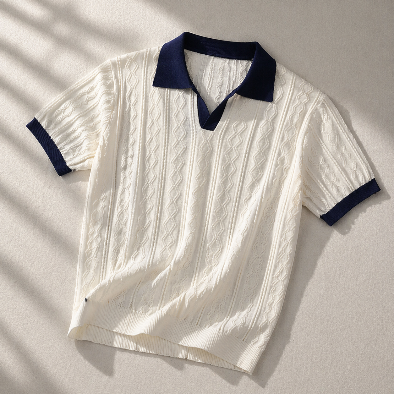 The Amalfi Contrast Polo