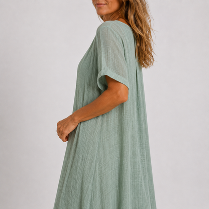 Lavinia | linnen jurk