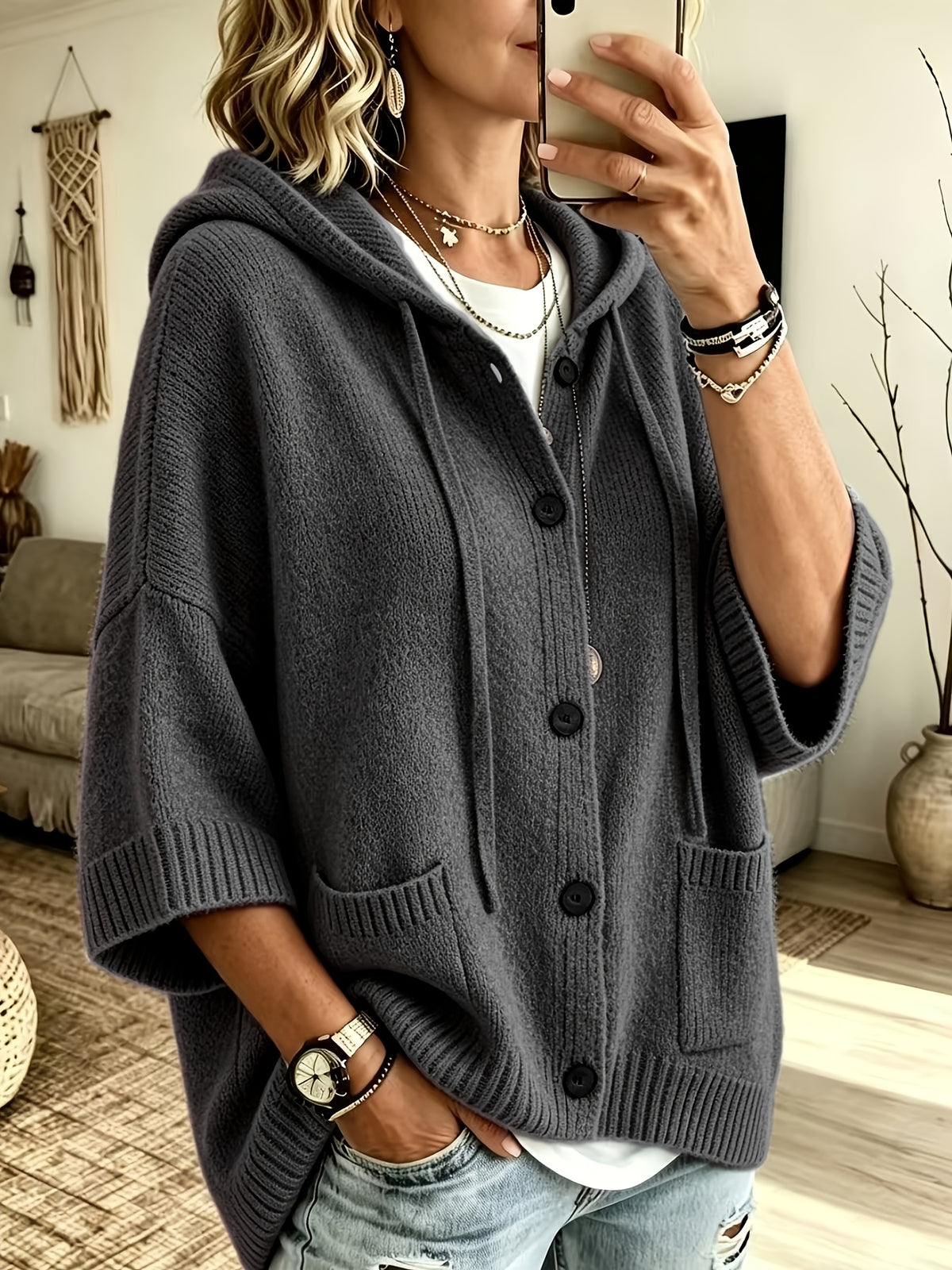 Teresa - cardigan de lana merina