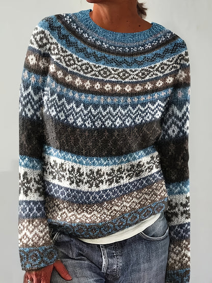 Artic - Jersey de lana merina con estampado