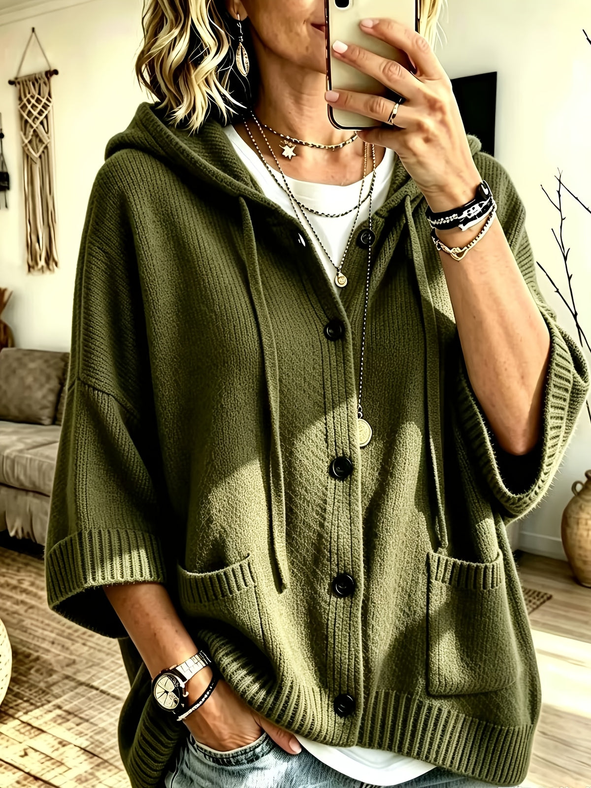Teresa - cardigan de lana merina