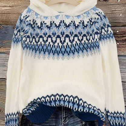 Nerea - Jersey con Capucha - Jacquard