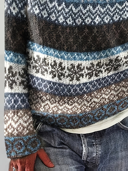 Artic - Jersey de lana merina con estampado