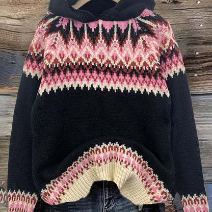 Nerea - Jersey con Capucha - Jacquard