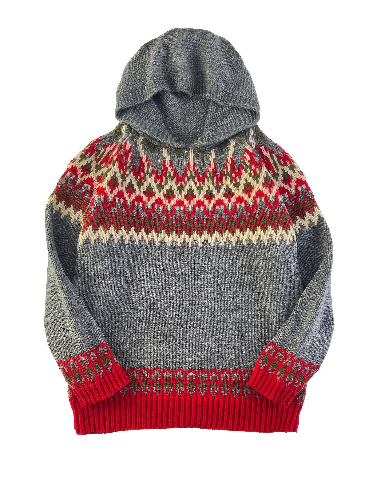 Nerea - Jersey con Capucha - Jacquard