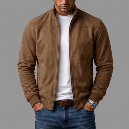 Varel | Chaqueta bomber de ante