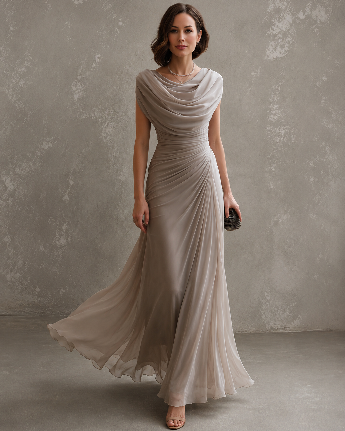 Jilliann | Vestido largo elegante