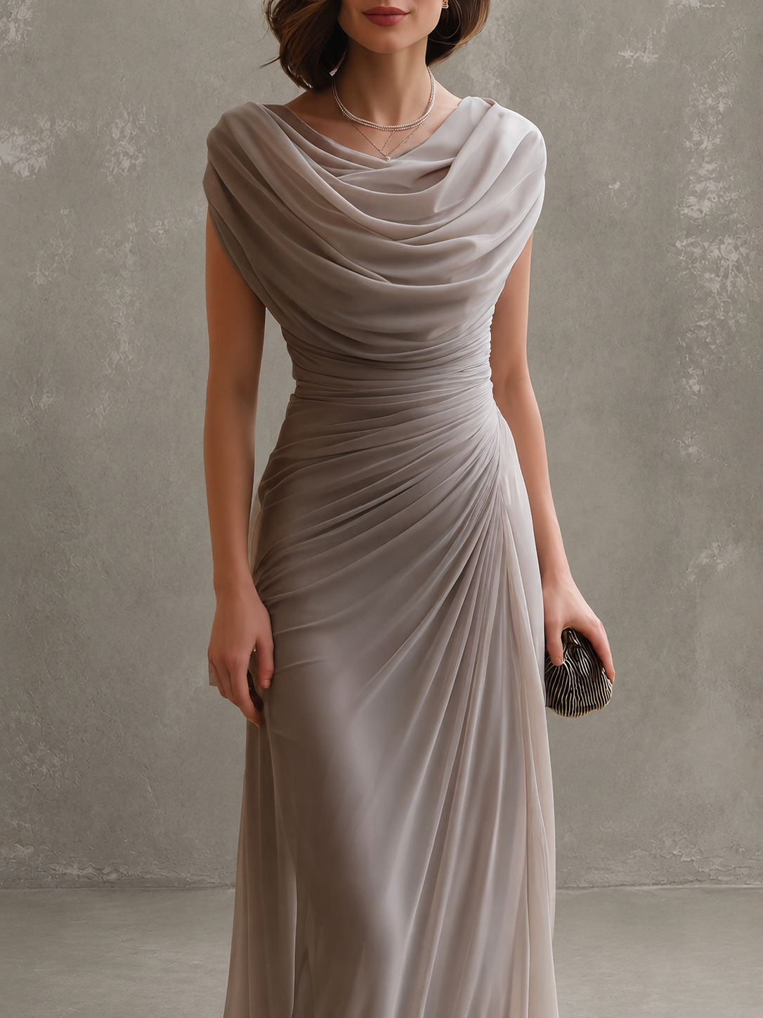 Jilliann | Vestido largo elegante
