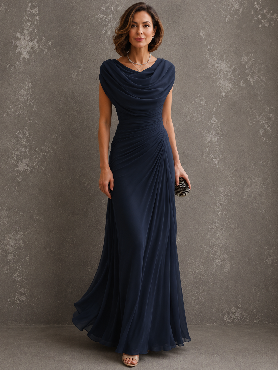 Jilliann | Vestido largo elegante