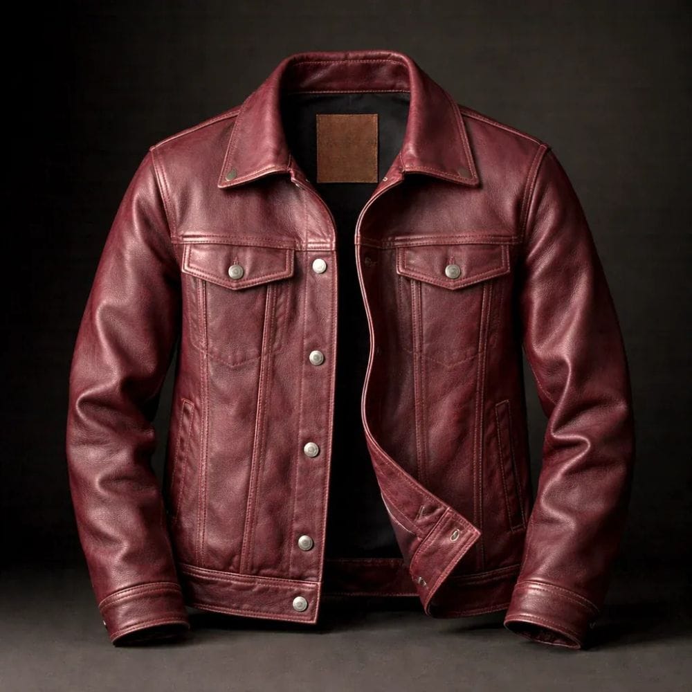 Rafael | Chaqueta de cuero clásica