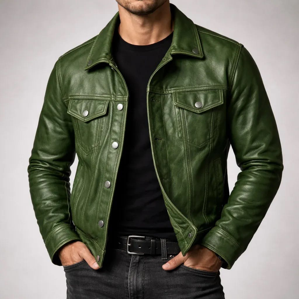 Rafael | Chaqueta de cuero clásica