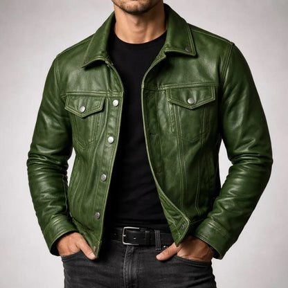 Rafael | Chaqueta de cuero clásica