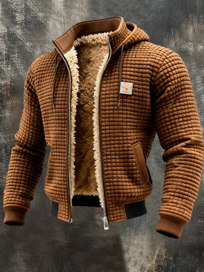 Laluna | Chaqueta retro con capucha y cremallera