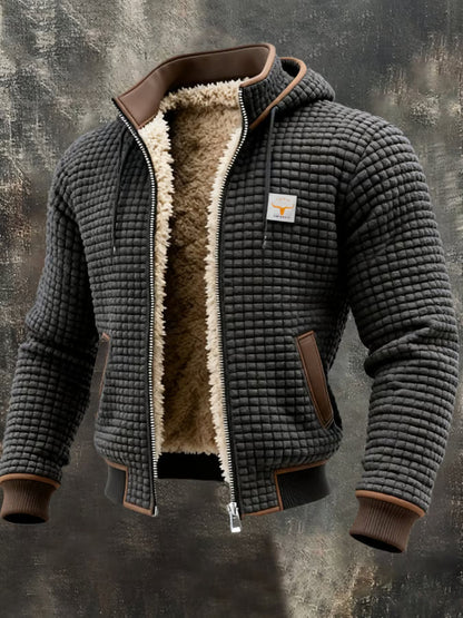 Laluna | Chaqueta retro con capucha y cremallera
