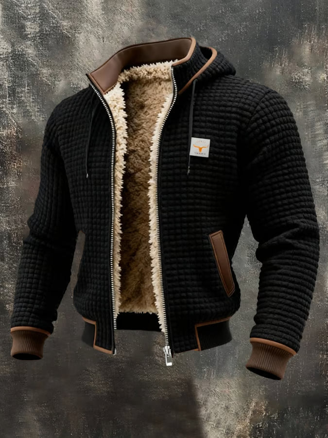 Laluna | Chaqueta retro con capucha y cremallera