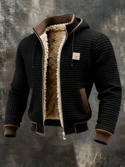 Laluna | Chaqueta retro con capucha y cremallera