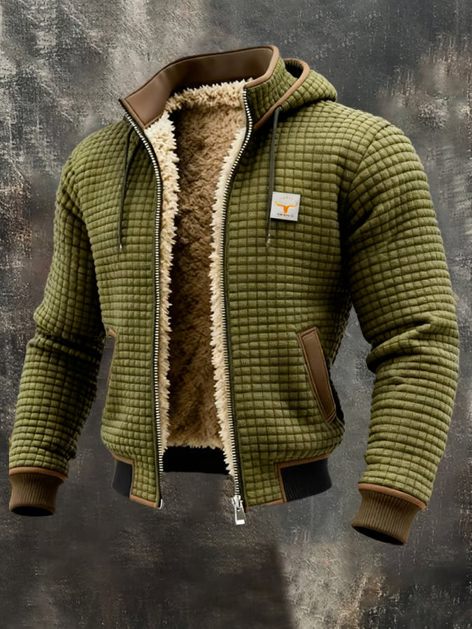 Laluna | Chaqueta retro con capucha y cremallera